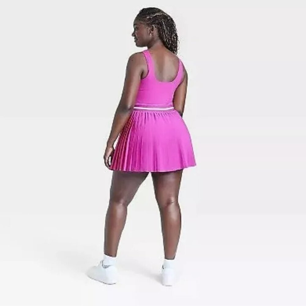 All In Motion Active Dress Dark Violet Pleated XS - Picture 13 of 13